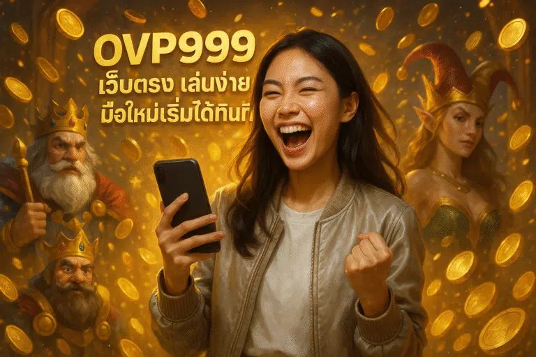 OVP999 เว็บตรง เล่นง่าย มือใหม่เริ่มได้ทันที