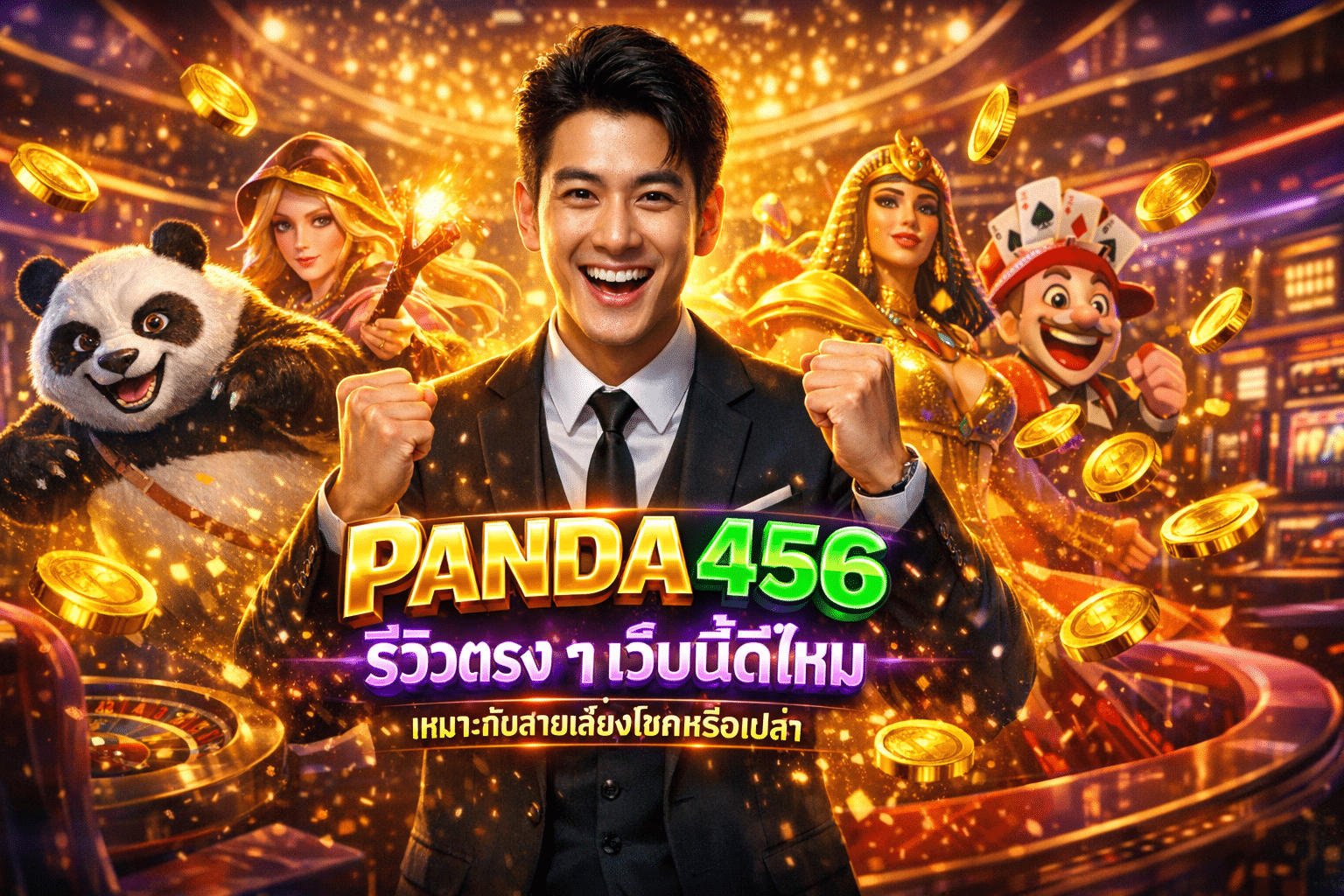 PANDA456 รีวิวตรง ๆ เว็บนี้ดีไหม เหมาะกับสายเสี่ยงโชคหรือเปล่า