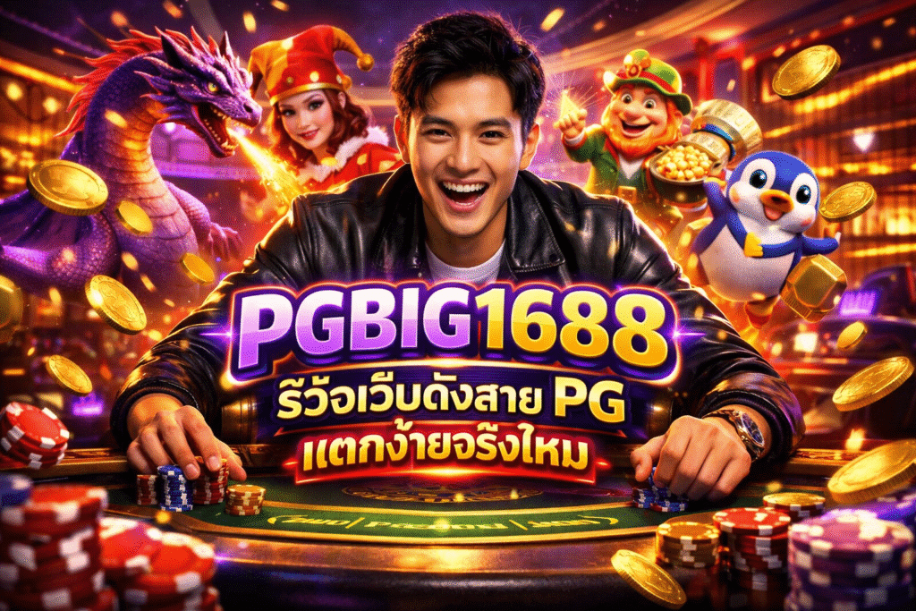 PGBIG1688 รีวิวเว็บดังสาย PG แตกง่ายจริงไหม