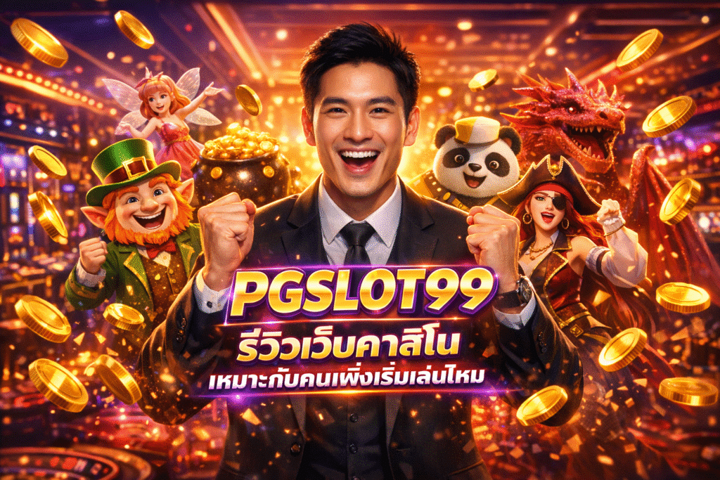 PGSLOT99 รีวิวเว็บคาสิโน เหมาะกับคนเพิ่งเริ่มเล่นไหม
